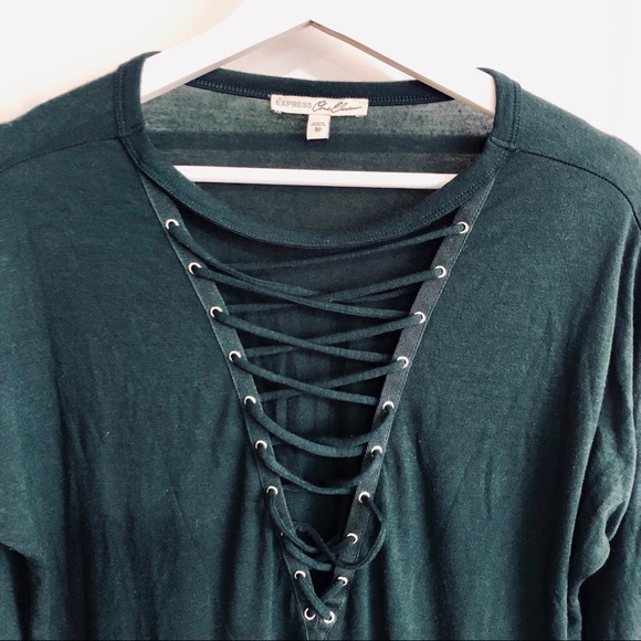 EXPRESS Long Sleeve Top | sz XS - Picture 3 of 5